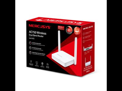 Wi-Fi роутер Mercusys MR20 Белый