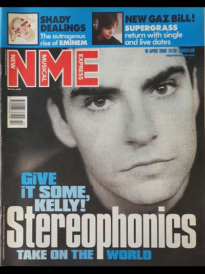 NME Magazine 10 April 1999 Stereophonics, Eminem, Supergrass Cover Иностранные журналы, Intpressshop