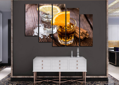 Модульная картина "Текила во вкусе"