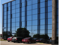 Реклама на стойках в БЦ «THE CUBE (КУБ)»