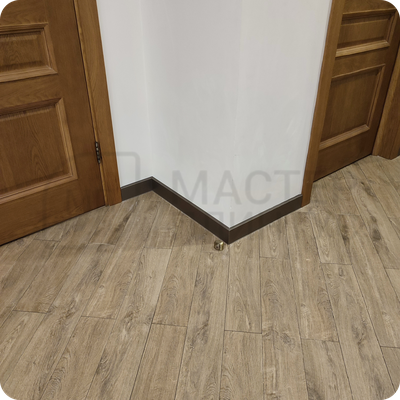 Плинтус ХДФ Dollken Cubu Flex Life 100мм Х 2,5 м 1245 Бронза