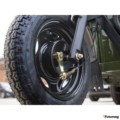 Электротрицикл Rutrike D4 Next 1800 60V1200W зеленый