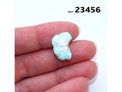 Бирюза натуральная (необработанная) Армения арт.23456: 1,6г - 16*11*7мм