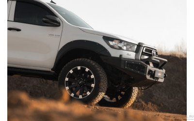 Бампер силовой передний BMS PRO-Line для Tayota Hilux 2020-2024