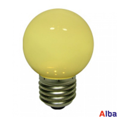 Уличная лампа для Белт-лайта Е27, 1 Вт, d=45 мм, ТЕПЛ. БЕЛАЯ