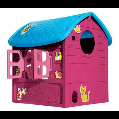 Домик деревенский (розовый)