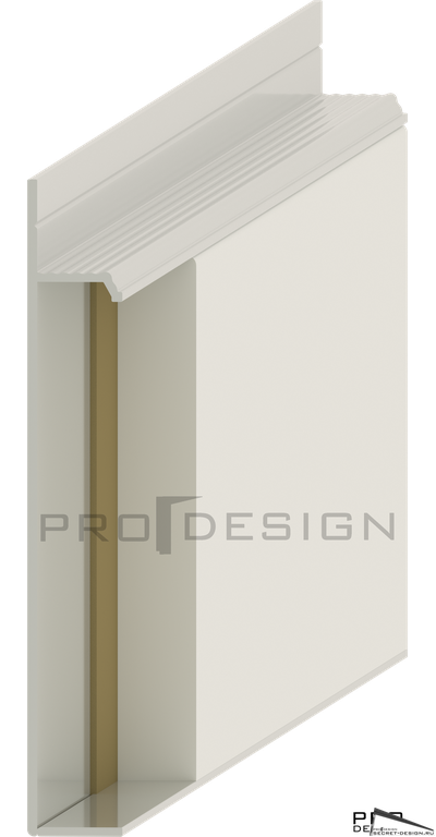 СКРЫТЫЙ ПЛИНТУС PRO DESIGN UNIVERSALE (НЕ АНОДИРОВАННЫЙ)