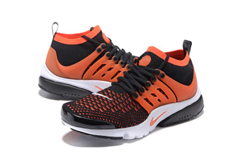 NIKE AIR Presto BLACK ORANGE (41-45) Арт. 414F-A