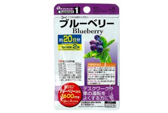 Японский экстракт черники для зрения Blueberry Daiso