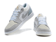 Nike Air Jordan Retro 1 Low 'Paris' (Серые с белым) сзади