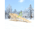 Зимняя горка "IgraGrad Snow Fox", скат 10 м, без окраски