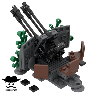 Flack 38 - немецкое зенитное орудие Лего