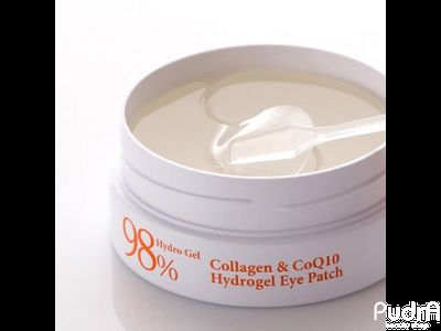 PETITFEE Гидрогелевые патчи для глаз КОЛЛАГЕН КОЭНЗИМ Q10 Collagen Q10 Hydrogel Eye Patch, 60 шт
