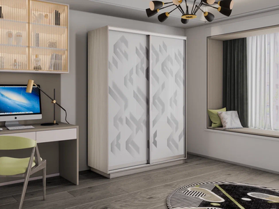 Шкаф-купе Дуо-Фото (Ленты) 1200*450*2200