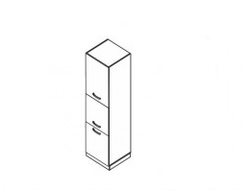 Кухонный пенал Равенна Смарт П60 3д высокий