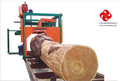 Угловая пилорама Триумф 2У-500/Пилорама дисковая ДПУ-500 (угловая)