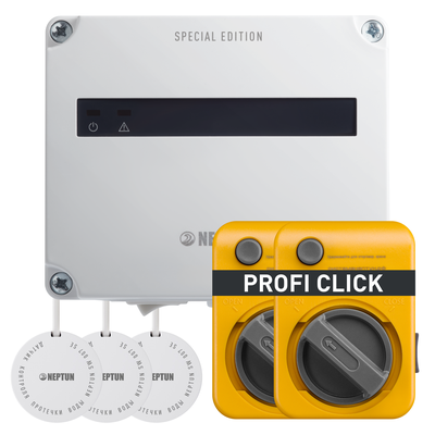 КОМПЛЕКТ NEPTUN SPECIAL EDITION БАЗОВЫЙ | 2 КРАНА НЕРЖАВ. СТАЛЬ | 1/2 дюйма