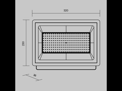 Прожектор Flood 6500К 150Вт IP 65, FL001-L150B6K