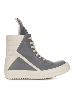 Converse x Rick Owens Lido Jumbo Laced Geobasket High Grey Milk