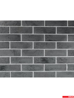 Кирпич Немецкий. Темно-серый. Для фасадов и интерьеров. Кавка