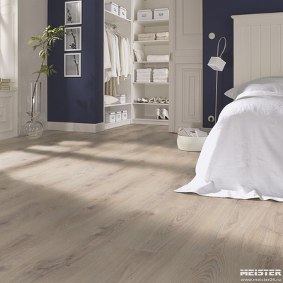 Ламинат MEISTER 6838 Дуб ледниковый в интерьере
