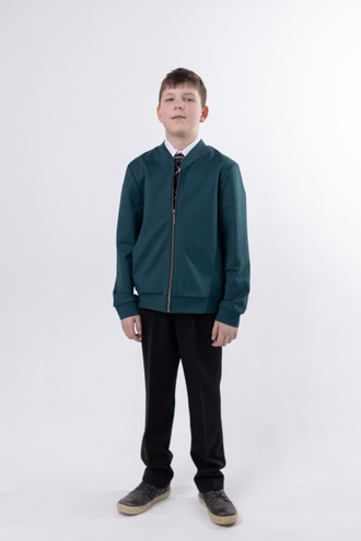 Бомбер на замке унисекс