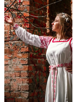 Свадебный костюм "Рада" - рубаха и сарафан