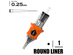 1 RL/0.25 Round Liner Micro - "INKin EZ tattoo"