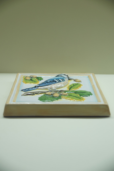 Сойка (панно)