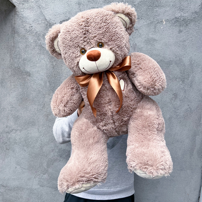 Плюшевый мишка 90 см кофейный Феликс