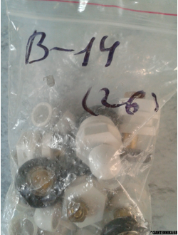 Ролик для душевой кабины эксцентрик металл