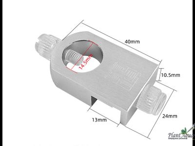 ZRDR W00-31 - Металлический фиксатор для шлангов и трубок 12мм