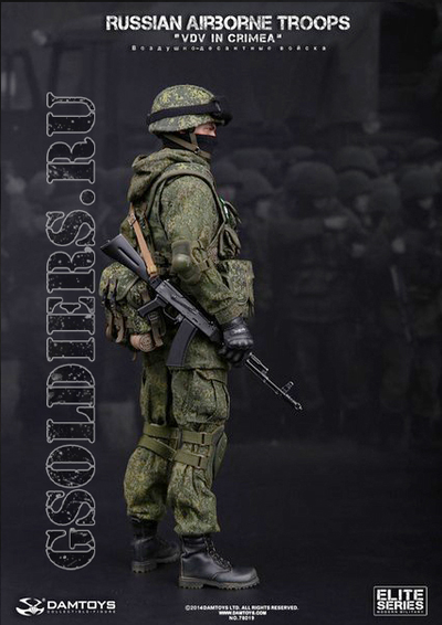 "Вежливый человек" - ВДВ в Крыму - коллекционная фигурка 1/6 Russian Airborne Troops ‘VDV’ in Crimea (78019) - DamToys