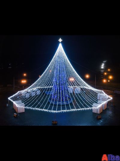 Звездное небо Теплый белый