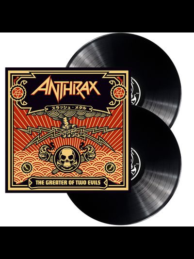 ANTHRAX - The greater of two evils 2-LP