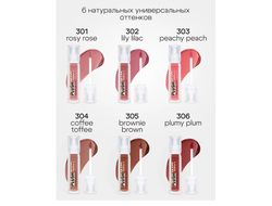 LuxVisage PLUSH MATT ТИНТ-МУСС для губ, щёк и век  3,6г