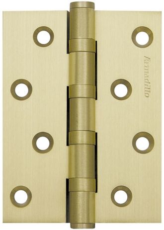 Петля универсальная Armadillo (Армадилло) 4500C (500-C4) 100x75x3 SG Мат золото Box