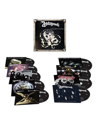 WHITESNAKE - LITTLE BOX 'O' SNAKES: THE SUNBURST YEARS 1978-1982 - BOX 8-CD
