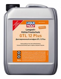 Долговременный антифриз Liqui Moly Langzeit Kuhlerfrostschutz GTL12 Plus - 5 л. (красный, до — 40°С) (8851)