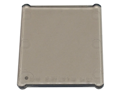 Glass for Window 1 x 3 x 3 Flat Front, Trans-Black (2023) (51266 6489992)