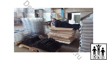 Помост для борцовских ковров. Производство