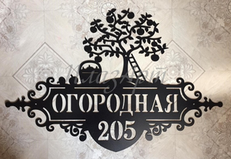 адресная табличка