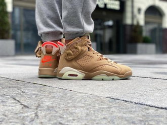 Nike Air Jordan 6 Retro Travis Scott British Khaki