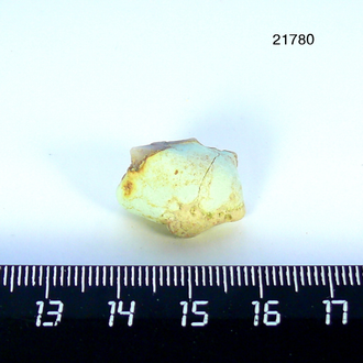 Бирюза натуральная (необработанная) Казахстан арт.21780: 3,4г - 20*16*11мм