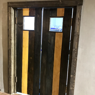 двери ресторанные, маятниковые