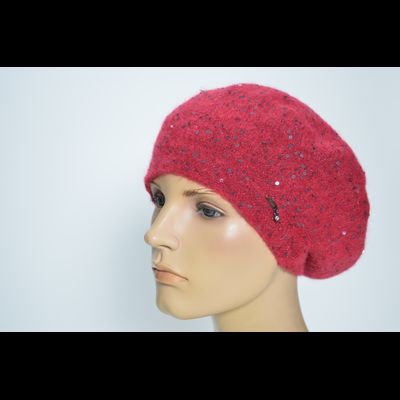 Берет Vizio Италия SS 1331 BO красный одинарный