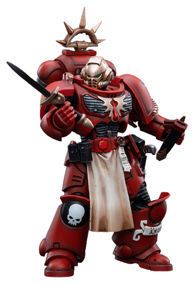 Ленатус, ветеран Кровавых Ангелов (Warhammer 40k) - КОЛЛЕКЦИОННАЯ ФИГУРКА 1/18 Blood Angels Veteran Laenatus (JT3402) - JOYTOY