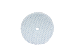 Жесткий полировальный диск из натуральной овчины, диметр: 80/90 мм, голубой BW100H