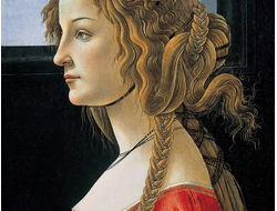 Картина обогреватель, репродукция Сандро Боттичелли Портрет молодой женщины
