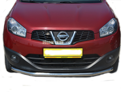 Защита переднего бампера (радиус) d60 для Nissan Qashqai (2008-2013)